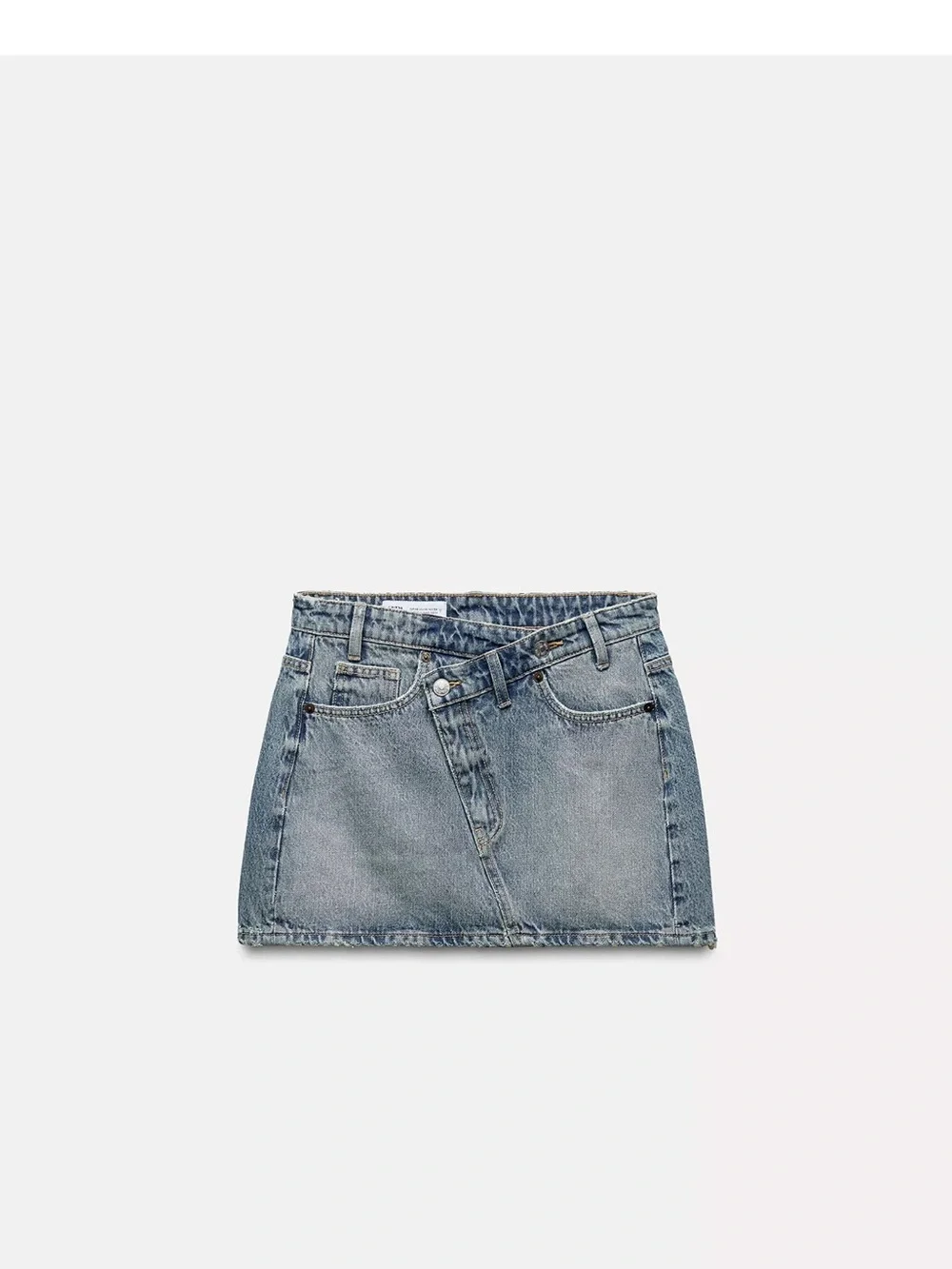 Zara TRF Denim Mini Skirt